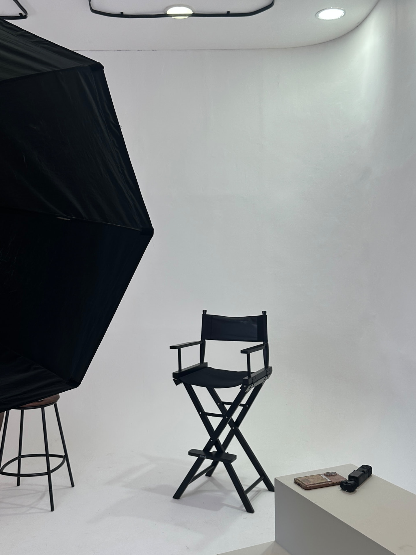 Capture The Content studio setup for social media content creation